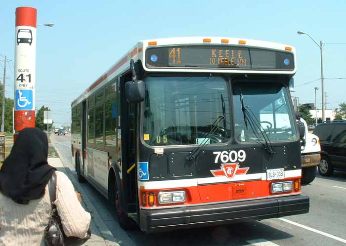 Toronto Transit Commission Orion VII 7609